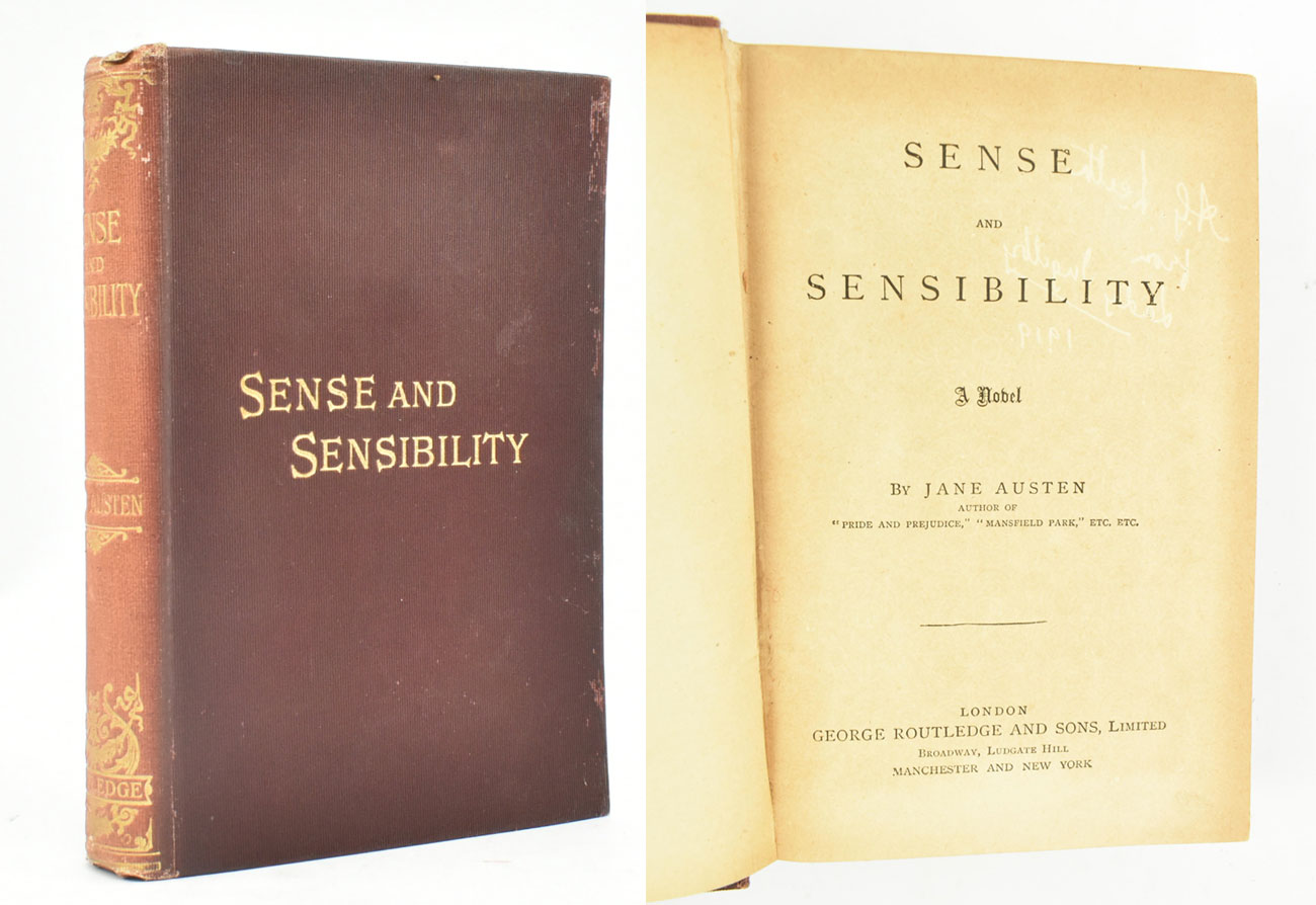 Austen, Sense and Sensibility (c.1895 cloth)