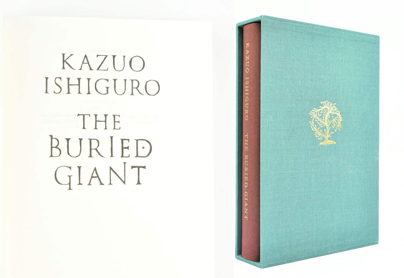 The Buried Giant by Kazuo Ishiguro (2015 limited edition, specially bound & signed)