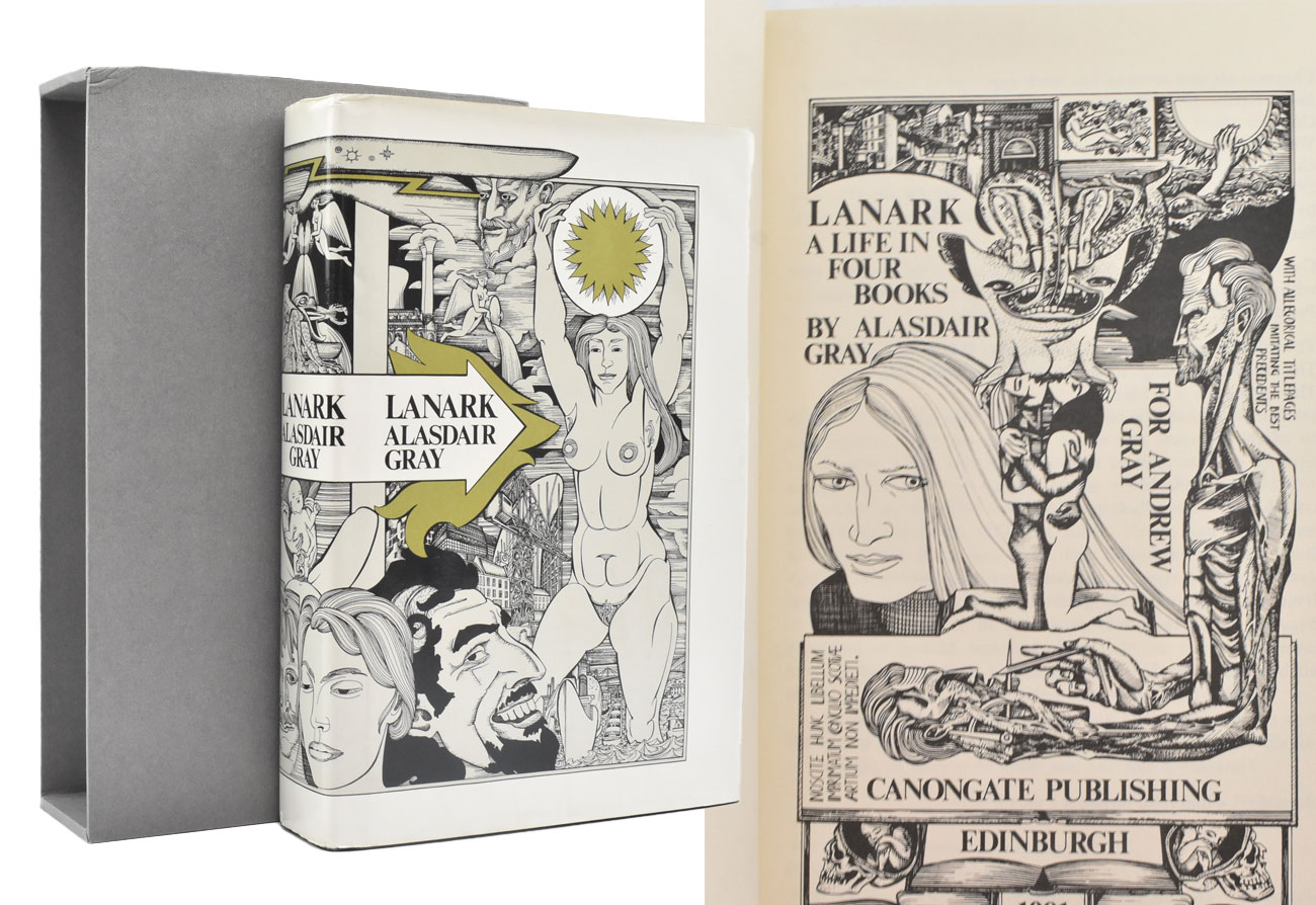  Lanark A Life in Four Books by Alasdair Gray 1981 signed first edition