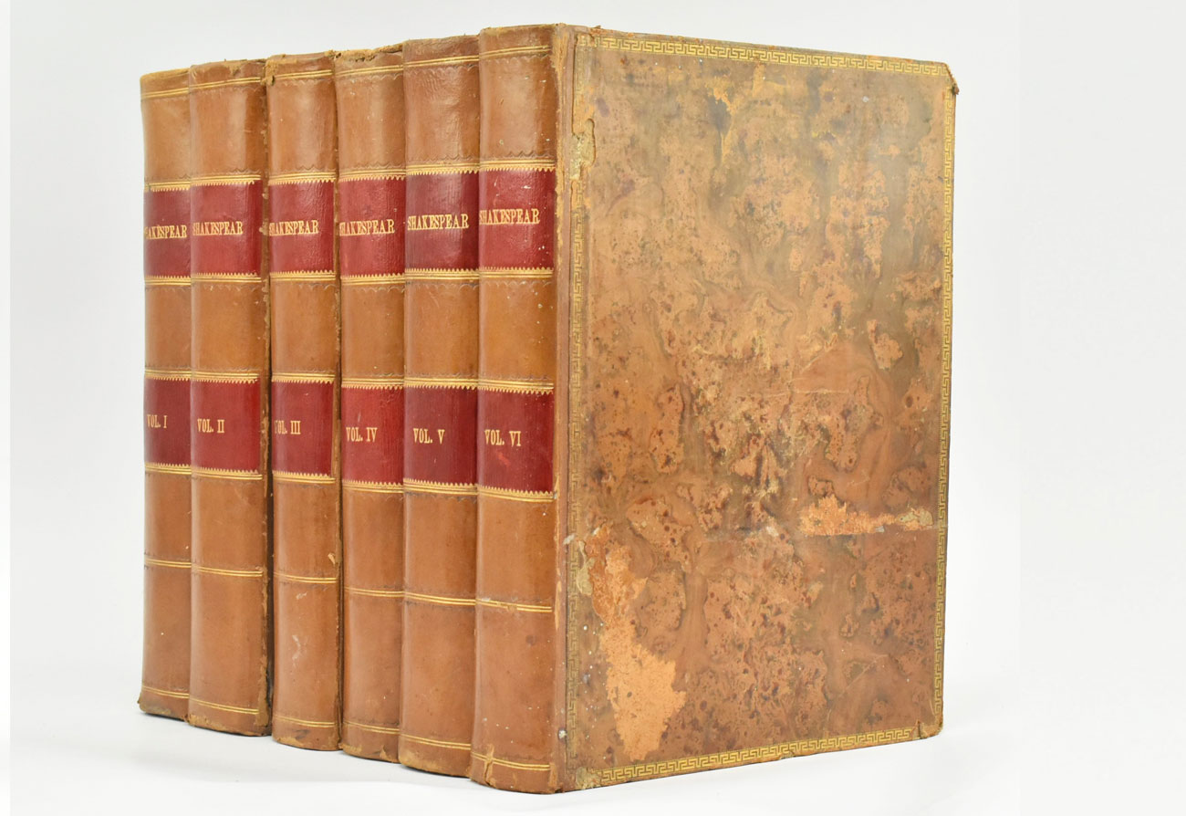  The Works of Shakespear (1744 Hanmer Edition, 6 vols)