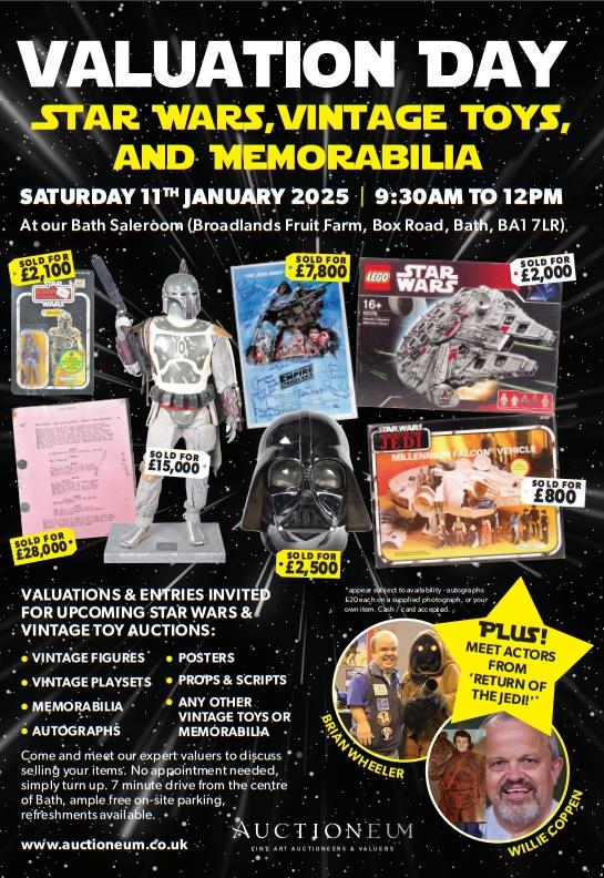 STAR WARS & VINTAGE TOY VALUATION DAY | BATH