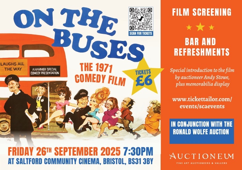 THE RONALD WOLFE AUCTION | FILM SCREENING & VIEWING |  BRISTOL