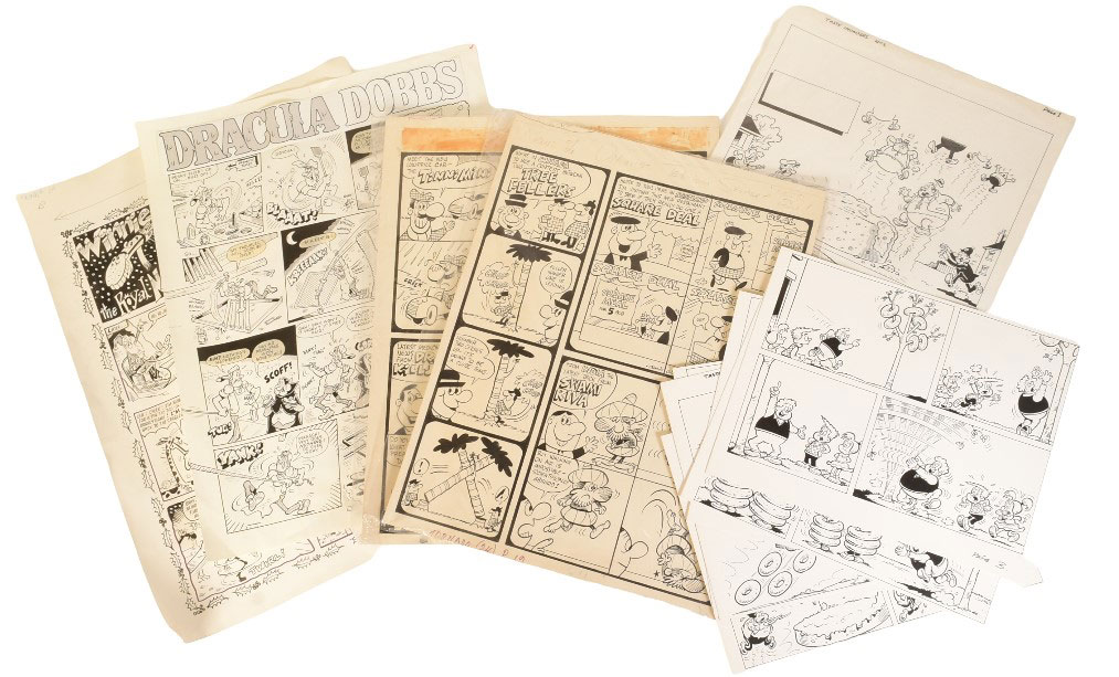 Vintage Comic Artwork