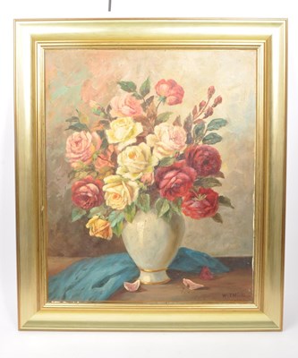 Lot 1002 - WILHELM THIELE (1872 - 1939) - 20TH CENTURY STILL LIFE OIL PAINTING STUDY