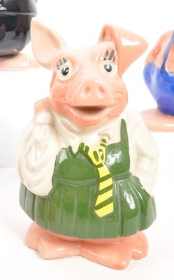 Lot 21 - WADE - NATWEST - FULL SET OF CERAMIC PIGS