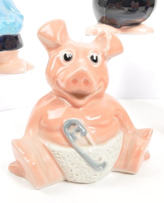 Lot 21 - WADE - NATWEST - FULL SET OF CERAMIC PIGS