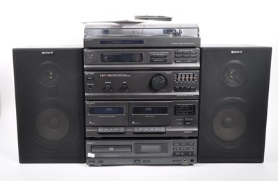 Lot 407 - SONY - VINTAGE HI-FI STACKING SYSTEM