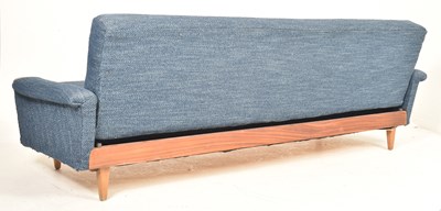 Lot 485 - 20TH CENTURY DANISH THREE SEATER SOFA / DAYBED