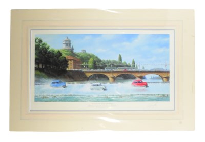 Lot 33 - THE ITALIAN JOB - TONY SMITH - LIMITED EDITION PRINT