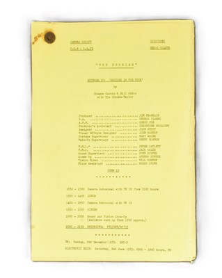 Lot 134 - THE GOODIES (BBC 1970-1982) – ORIGINAL CAMERA SCRIPT