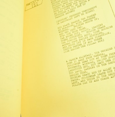 Lot 134 - THE GOODIES (BBC 1970-1982) – ORIGINAL CAMERA SCRIPT