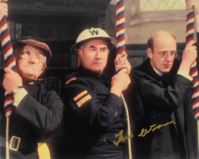 Lot 171 - DAD'S ARMY - FRANK WILLIAMS - AUTOGRAPHED 8X10" PHOTO