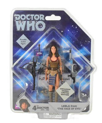 Lot 161 - DOCTOR WHO - UT TOYS - LEELA AUTOGRAPH LIMITED EDITION FIGURE