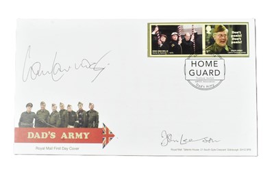 Lot 187 - DAD'S ARMY (BBC SITCOM) CAST SIGNED FIRST DAY COVER FDC