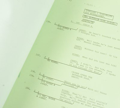 Lot 158 - DOCTOR WHO - TRIAL OF A TIMELORD - ORIGINAL CAMERA SCRIPT