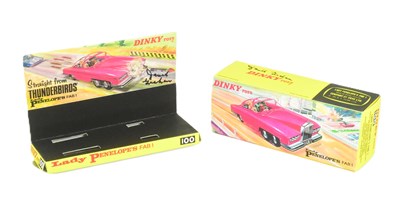 Lot 245 - THUNDERBIRDS - DAVID GRAHAM (D.2024) - SIGNED DINKY TOYS FAB 1 BOX