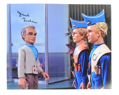 Lot 221 - THUNDERBIRDS - DAVID GRAHAM (D.2024) - AUTOGRAPHED 8X10" PHOTO