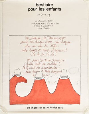 Lot 49 - GERARD GAY - 1970S CHILDREN'S EXHIBITION POSTER