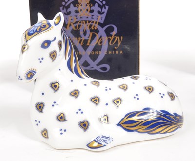 Lot 6 - ROYAL CROWN DERBY - THREE PAPERWEIGHTS INCL. TASMANIAN DEVIL