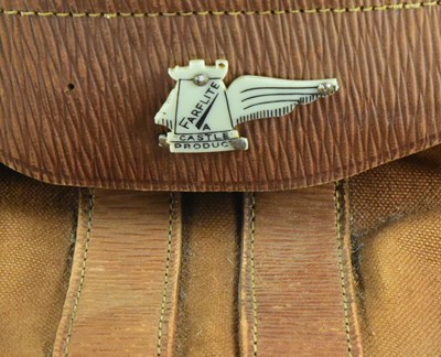 Lot 223 - THE OUTLAWS (2021-2024) - SCREEN USED CHRISTOPHER WALKEN BAG