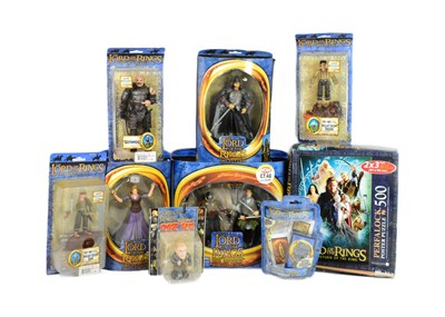 Lot 626 - LORD OF THE RINGS - COLLECTION OF ACTION FIGURES AND MERCHANDISE