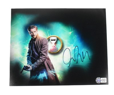 Lot 222 - DOCTOR WHO - ARTHUR DARVILL - AUTOGRAPHED 8X10" PHOTO - AFTAL