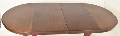 Lot 282 - BRAMIN - MID CENTURY DANISH DESIGN MAHOGANY DINING TABLE & CHAIRS