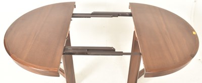 Lot 282 - BRAMIN - MID CENTURY DANISH DESIGN MAHOGANY DINING TABLE & CHAIRS
