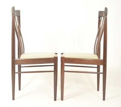 Lot 282 - BRAMIN - MID CENTURY DANISH DESIGN MAHOGANY DINING TABLE & CHAIRS