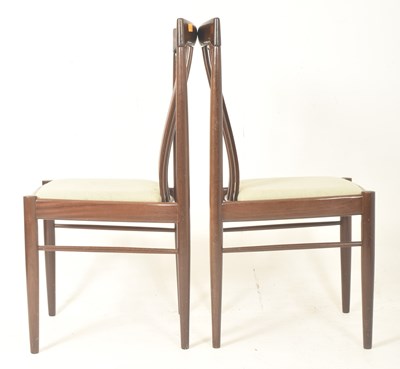 Lot 282 - BRAMIN - MID CENTURY DANISH DESIGN MAHOGANY DINING TABLE & CHAIRS