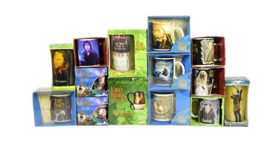 Lot 618 - LORD OF THE RINGS - COLLECTION OF MUGS AND CUPS