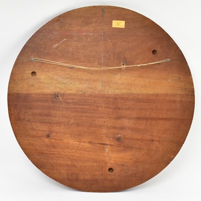 Lot 484 - VINTAGE MID CENTURY TEAK CONVERTED TABLE TOP PANEL OF DIANA & ACTAEON