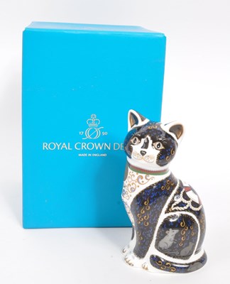 Lot 50 - ROYAL CROWN DERBY - LIMITED EDITION WAR CAT PAPERWEIGHT