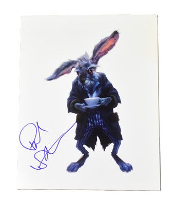 Lot 86 - PAUL WHITEHOUSE - ALICE IN WONDERLAND (2010) - SIGNED 8X10" PHOTO - AFTAL