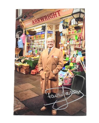 Lot 17 - STILL OPEN ALL HOURS (BBC SITCOM) - SIR DAVID JASON SIGNED 8X12" PHOTO