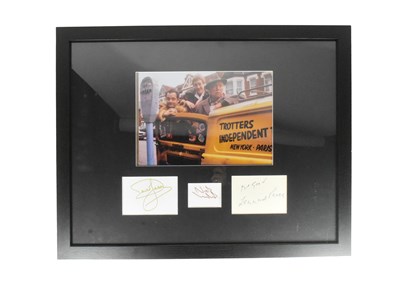 Lot 249 - ONLY FOOLS & HORSES - ORIGINAL CAST AUTOGRAPHS INC. LENNARD PEARCE