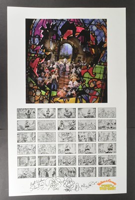 Lot 30 - WALLACE & GROMIT CURSE OF THE WERE-RABBIT - SIGNED PRINT