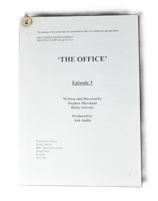 Lot 235 - THE OFFICE (BBC SITCOM 2001-2003) - ORIGINAL PRODUCTION SCRIPT