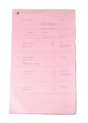 Lot 145 - LIVE FROM HER MAJESTY'S - TOMMY COOPER FINAL PERFORMANCE TRANSMISSION ORDER