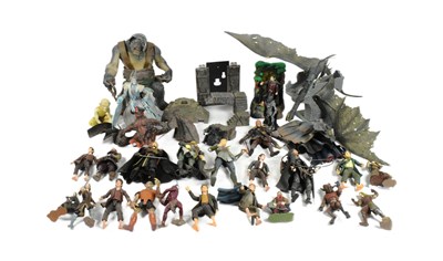 Lot 553 - LORD OF THE RINGS - COLLECTION OF ACTION FIGURES