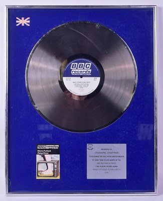 Lot 32 - MONTY PYTHON'S FLYING CIRCUS - GRAHAM CHAPMAN PRESENTATION RECORD