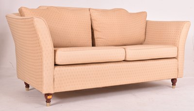 Lot 491 - CONTEMPORARY HOWARD & SON MANNER TWO SEATER SOFA