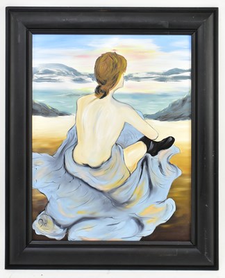 Lot 29 - GERALD HUCKS (B. 1942) - SUNSET - CIRCA 2023