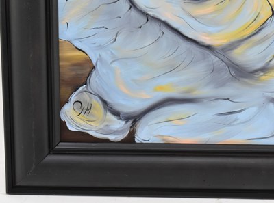 Lot 29 - GERALD HUCKS (B. 1942) - SUNSET - CIRCA 2023