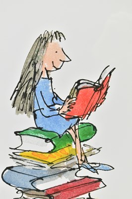 Lot 98 - QUENTIN BLAKE - MATILDA - ORIGINAL COLLECTOR'S LIMITED EDITION
