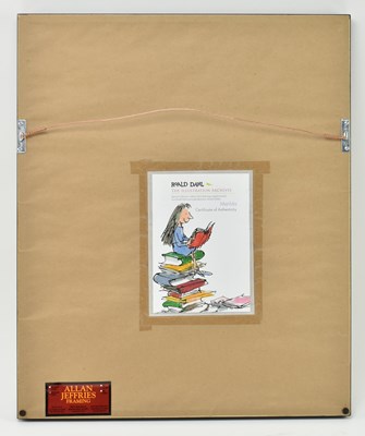 Lot 98 - QUENTIN BLAKE - MATILDA - ORIGINAL COLLECTOR'S LIMITED EDITION