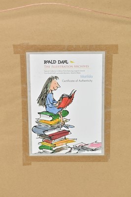Lot 98 - QUENTIN BLAKE - MATILDA - ORIGINAL COLLECTOR'S LIMITED EDITION
