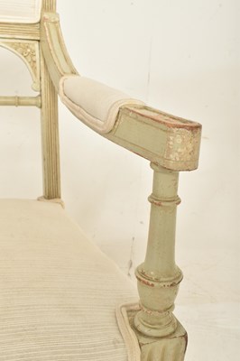Lot 576 - SET OF FRENCH LOUIS XVI STYLE CHAIRS