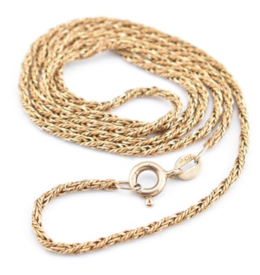 Lot 170 - 9CT GOLD CHAIN NECKLACE