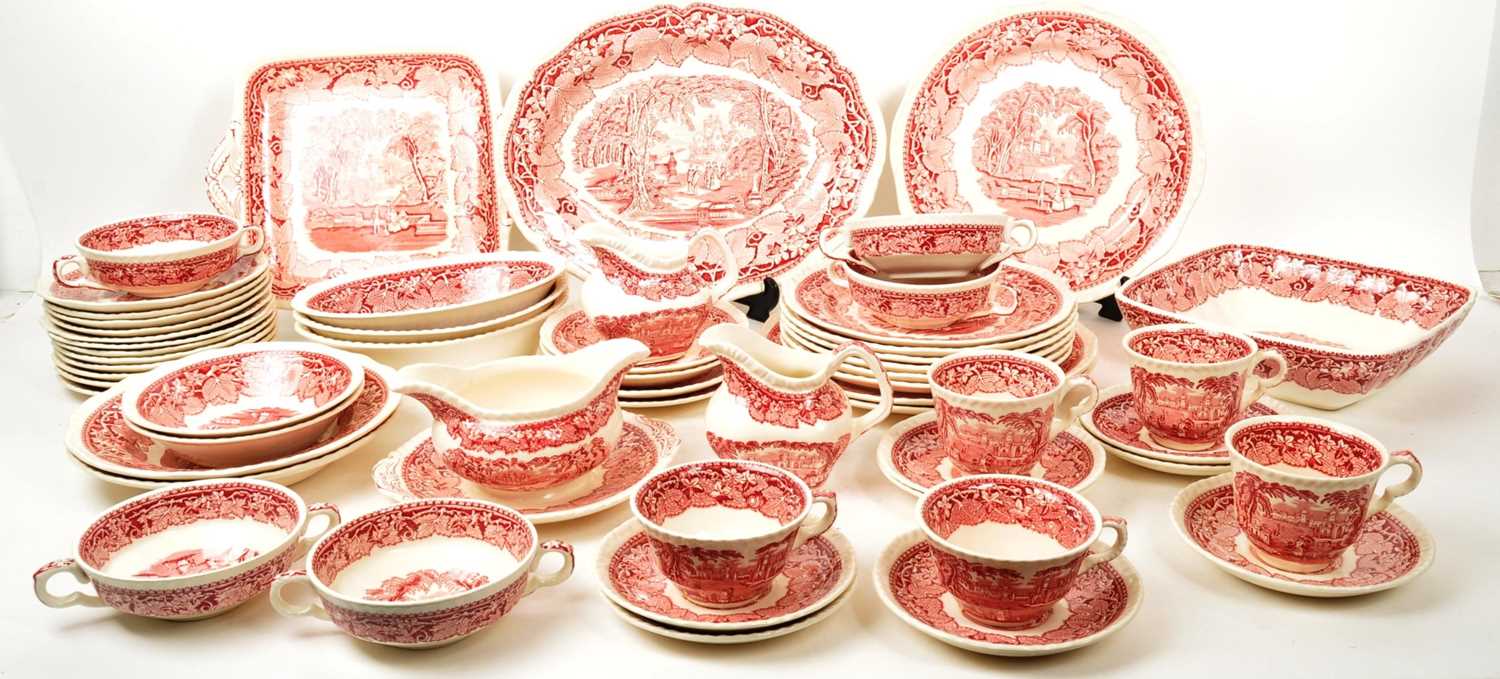 Lot 3 - COLLECTION OF MASONS ENGLISH IRONSTONE VISTA DINNER SERVICE